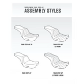 Saddlemen 2008-2023 Flhr, Flht, Flhx & Fltr Tour Step-Up™ Tr Seat
